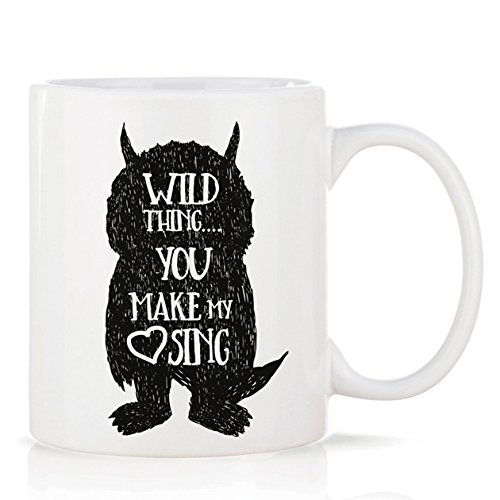 We Love Home - Taza Mug de porcelana 32 cl. estilo nórdico modelo Wild Thing