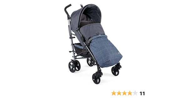 chicco liteway 3 stroller grey