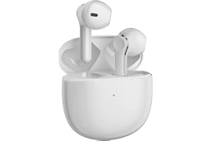 CC Store Bluetooth-Kopfhörer, kabellos, im Ohr-Modus mit LEDs und winziger Geräuschunterdrückung, USB-C, integriertes Mikrofon für iPhone und Android