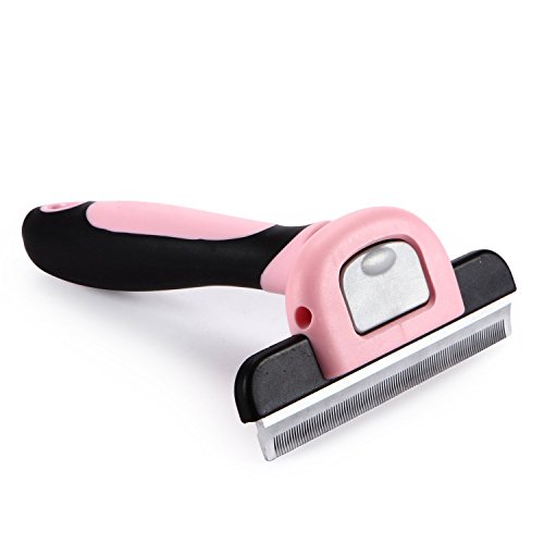 Expédition gratuite outils furminators chien animaux peigne brosse Grooming Hair Clipper Hair Remover Cleaning Trimmer produits pour animaux de compagnie pour le chat chien 2 couleurs Small rose