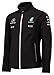 2017 Mercedes-AMG F1 Lewis Hamilton Formel 1 Team Softshell Jacke von Hugo Boss, schwarz