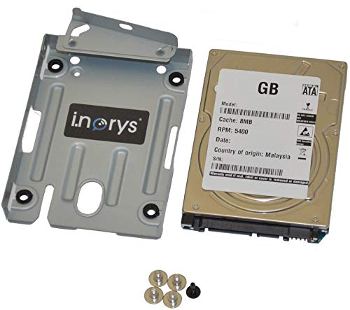 I.norys Disque Dur pour Sony pS3 Super Slim Portable 320Go 2,5"(6,3 cm), cECH - 400 x, 12Go, sATA II