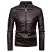Produktbild Oasics Fashion Herrenjacke Mantel Herbst und Winter warm Casual Leder Reißverschluss langärmeliges Jackenhemd M-12XL