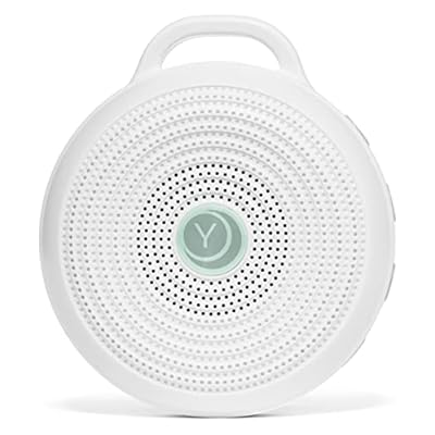 Yogasleep Rohm Portable White Noise Sound Machine, 3 Soothing Natural Sounds With Volume Control, Sleep Therapy For Adults, Kids & Baby, Noise Cancelling For Office Privacy & Meditation, Registry Gift