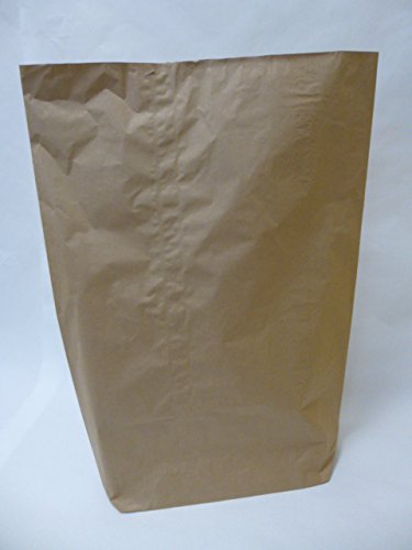 20 St. Papier-Bioabfallsäcke 240l Format 80x120x30 cm Motiv: "unbedruckt", 2lagig, mit extra Bodendeckblatt
