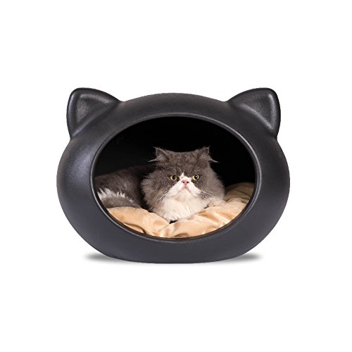 Preisvergleich Produktbild Katzenhöhle / Katzenbett / Katzenhaus mit Belüftungslöchern, mit Gratis-Geschenk