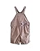 Cute Baby Overall Beautiful Cotton Baby Girl Overall Gray 56*28cm