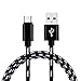 Produktbild Provide The Best 3m Grid Geflochtene Baumwolle Schnelle USB-Typ-C-Typ-C-USB-Daten-Ladegerät Ladekabel