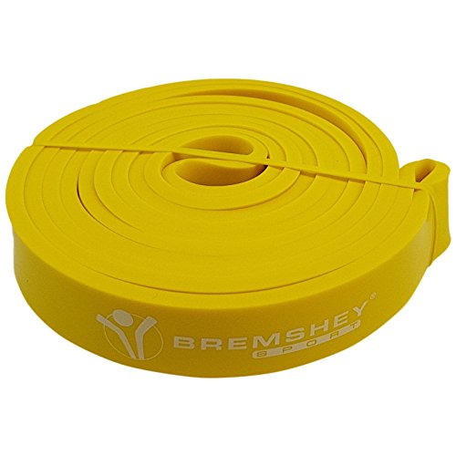 Bremshey 17AMZCF028 Bandas Elásticas para Dominadas, Unisex Adulto, Amarillo, S