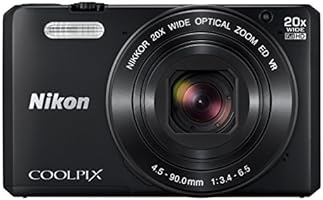 Nikon Coolpix S7000 Appareil photo num&eacute;rique compact 16 Mpix &Eacute;cran LCD 3" Zoom optique 20X Noir