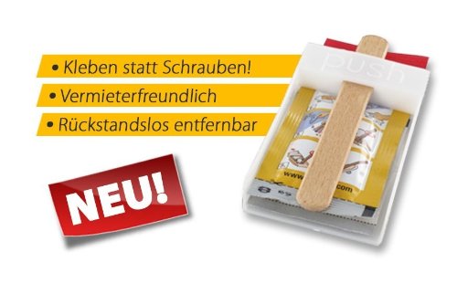 Scharnierkleber Kleber Montagekleber für Montage ohne Bohren - 4