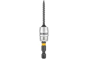 DEWALT FlexTorq Magnetic Bit Holder, Impact Ready, 2-Inch (DWA2SLVIR)