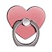 Produktbild Provide The Best Herz-Telefon-Ring-Halter Spinner Ring Ständer 360-Grad-Drehung Wiederverwendbare Telefon Grip Ständer Grip Berg