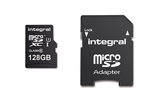 Integral Memory INMSDX128G10-80/25U1 microSDXC Class 10 UltimaPro UHS-1 128GB Speicherkarte