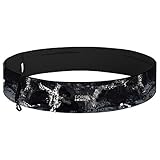 Formbelt® Laufgürtel für Handy Smartphone Iphone 6 6s 7 plus Samsung Galaxy S7 S8 edge Hüfttasche für Sport, Fitness, Yoga und Laufen Bauchtasche zum Laufen (black-shadow, M)