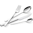 Lagostina Giada Set Servizio Posate Acciaio Inox 18/10 per 6 Persone, 24 Pezzi, con 6 Forchette, 6 Coltelli Tavola, 6 Cucchia
