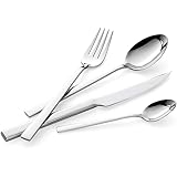 Lagostina Giada Set Servizio Posate Acciaio Inox 18/10 per 6 Persone, 24 Pezzi, con 6 Forchette, 6 Coltelli Tavola, 6 Cucchia