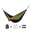 Produktbild Anicoll Hängematten Garten Hängematte Ultralight Portable Nylon Fallschirm Multifunktionale Leichte Hängematten mit 2 x Hängebänder für Rucksackreisen, Reise, Strand, Hof
