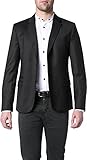 hugo boss mantel damen mivana Blazer in Schwarz Hugo Herren Sakko Anzugjacke, Größe: 48, Farbe: Schwarz