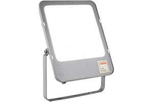 FACTORLED 200W Foco Exterior Osram chip, Reflector Led 26000Lm, Outdoor Floodlight, Proyector Led IP65, Blanco Neutro 4000K, iluminación profesional, No Flicker (200)