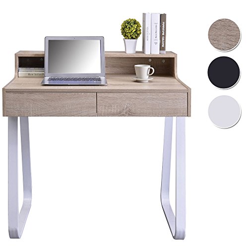 SixBros. Computerschreibtisch Eiche Holzoptik - CT-3532/1243 SixBros. Computerschreibtisch Eiche Holzoptik - CT-3532/1243