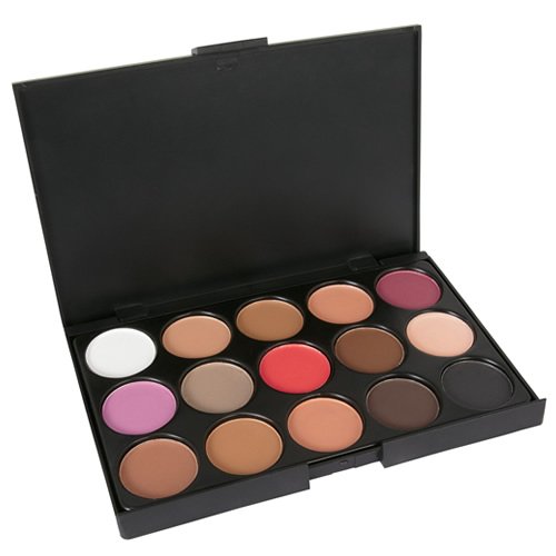 LaRoc 15 Colours Eyeshadow Palette Makeup Kit Set Make Up Professional Box - Autumn Tones