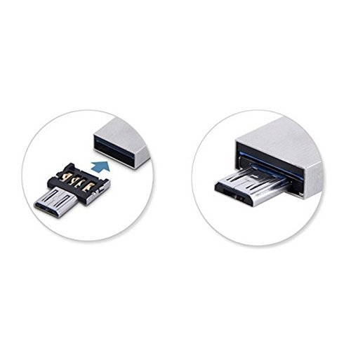 EX1 Mini Kartenleser USB 3,0 zu Micro SD SDXC TF Karte mit Micro USB OTG Adapter - 2