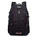 Produktbild BanGe Rucksack Schwarz Wasserdicht Laptop Rucksack 17 Zoll Business Backpack Rucksäcke Multifunktionsrucksack Schwarz