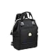 Produktbild DELSEY Paris Montrouge Rucksack schwarz-gold mit gepolstertem Laptopfach, 40 cm, 25 L, schwarz