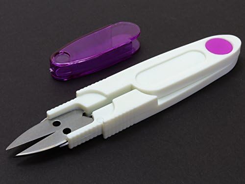 Sew Hobby Components 12cm Sewing Scissors / Snips for Sewing, Crafts, Quilting etc (Purple)