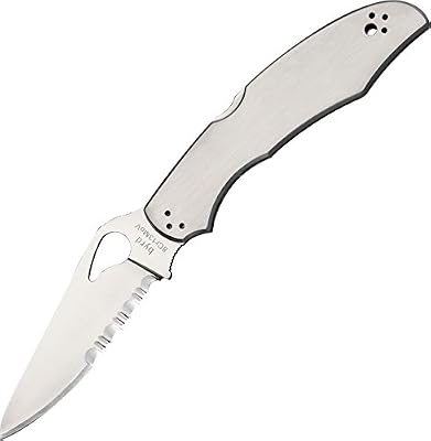 Spyderco Byrd Cara Cara 2 Couteau Noir/Vert