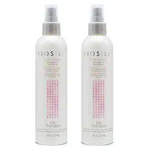 BioSilk Therapy Detangling Plus Shine Protecting Mist for Dogs, Pack of 2 | Best Detangling Spray for All Dogs and Puppies