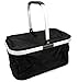 Produktbild EINKAUFSKORB FALTBAR ca. 26 Ltr. klappbar NEU Faltkorb Klappkorb ~cf (Schwarz)