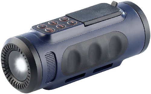 Lunartec 4in1-Outdoor-Genie: Radio, MP3, Taschenlampe, Lautsprecher