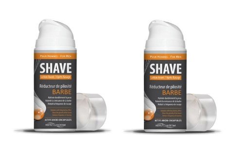 Shave Hair Reducer for Beards – 150ml (2 Bottles)