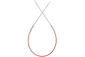 Aguja circular ChiaoGoo Knit ROJA 23 cm 2,25 mm - 1 ud