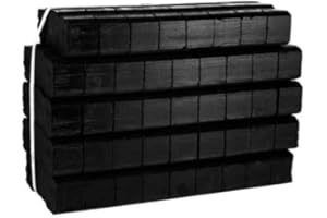 LanDixx 25 kg Rekord Kohle Kaminbriketts Ofen Bündelbriketts Braunkohlebriketts - Hohe Wärmeenergie!!