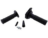 domino kurzhubgasgriff zweizügig Kurzhubgasgriff Tommaselli 22mm senkrecht, schwarz