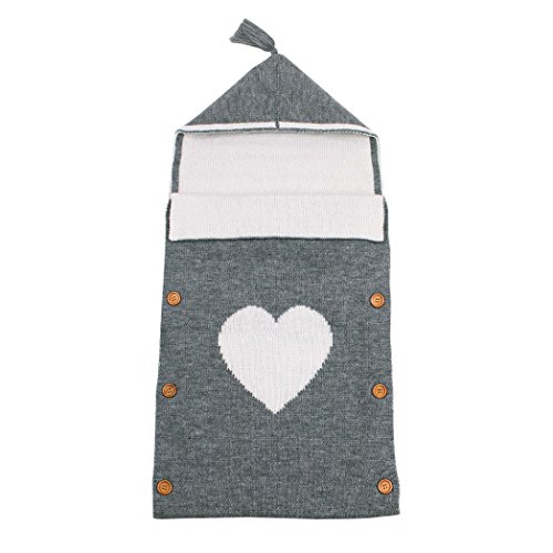 Preisvergleich Produktbild Y56 Baby Jungen Schlafsack grau grau