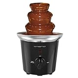 Emerio CF-103600 Schokoladenbrunnen Kunststoff Schwarz
