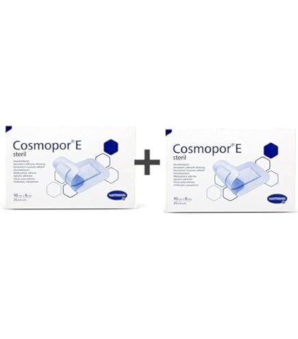 25Pcs Adhesive Wound Dressings 10cm X 10cm, Breathable Sterile Dressings, Hypoallergenic Plasters For Wounds Cuts And Grazes, Diabetic Leg Ulcers, Venous Leg Ulcers, Small Pressure Sores - View #12