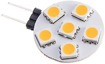 High Quality Bulbs, 0.5W G4 LED Spotlight 6 leds SMD 5050 Warm White 75-85lm 2800-3500K DC 12V For Home &amp; kitchen