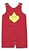 Aurora Baby Girls Pink Corduroy "Chicken" Dungarees(3M-3Y) 9-12Months