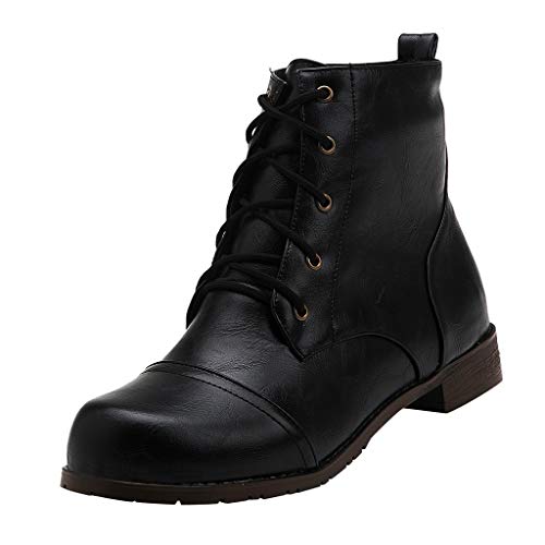 Preisvergleich Produktbild Toasye Damen Stiefel,Boot,Halbstiefel,Schnür,Schn... und Halsstiefel Lässige, Kurze Stiefel Lederschuhe Damen Sneaker Winterboots