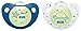 Produktbild NUK Night & Day Silikon-Schnuller, kiefergerechte Form, 18-36 Monate, 2 Stück, blau