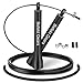 Produktbild Befekt Gears Springseil, Speed Rope Springseil mit Gut Qualitativen Kugellagern, Länge einstellbar, mit Tragtasche für Seilspringen, Training und Fitness