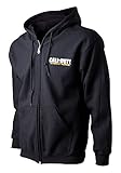 Dos bolsillos CALL OF DUTY Avanzada Guerra Task Force Sentinel Encuadre de cuerpo entero de la cremallera con capucha (2X-Large, Negro)