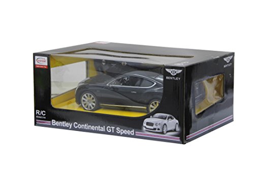 Jamara Jamara404510 27 MHz 1:14 Scale Black Bentley Continental GT Speed Deluxe Car