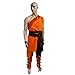 Produktbild Krause & Sohn Kostüm Shaolin Kämpfer Gr. L orange Mönch Kloster China Buddhist Fasching