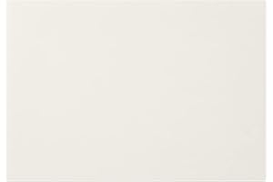 Eglooh - Mercurio - Sottomano Scrivania Ufficio in Cuoio Bianco - cm 65x45 - Cuciture Artigianali e Fondo Antiscivolo - Made in Italy